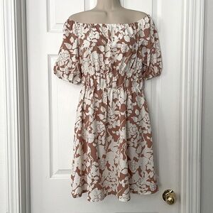 Lightweight Off Shoulder Dress